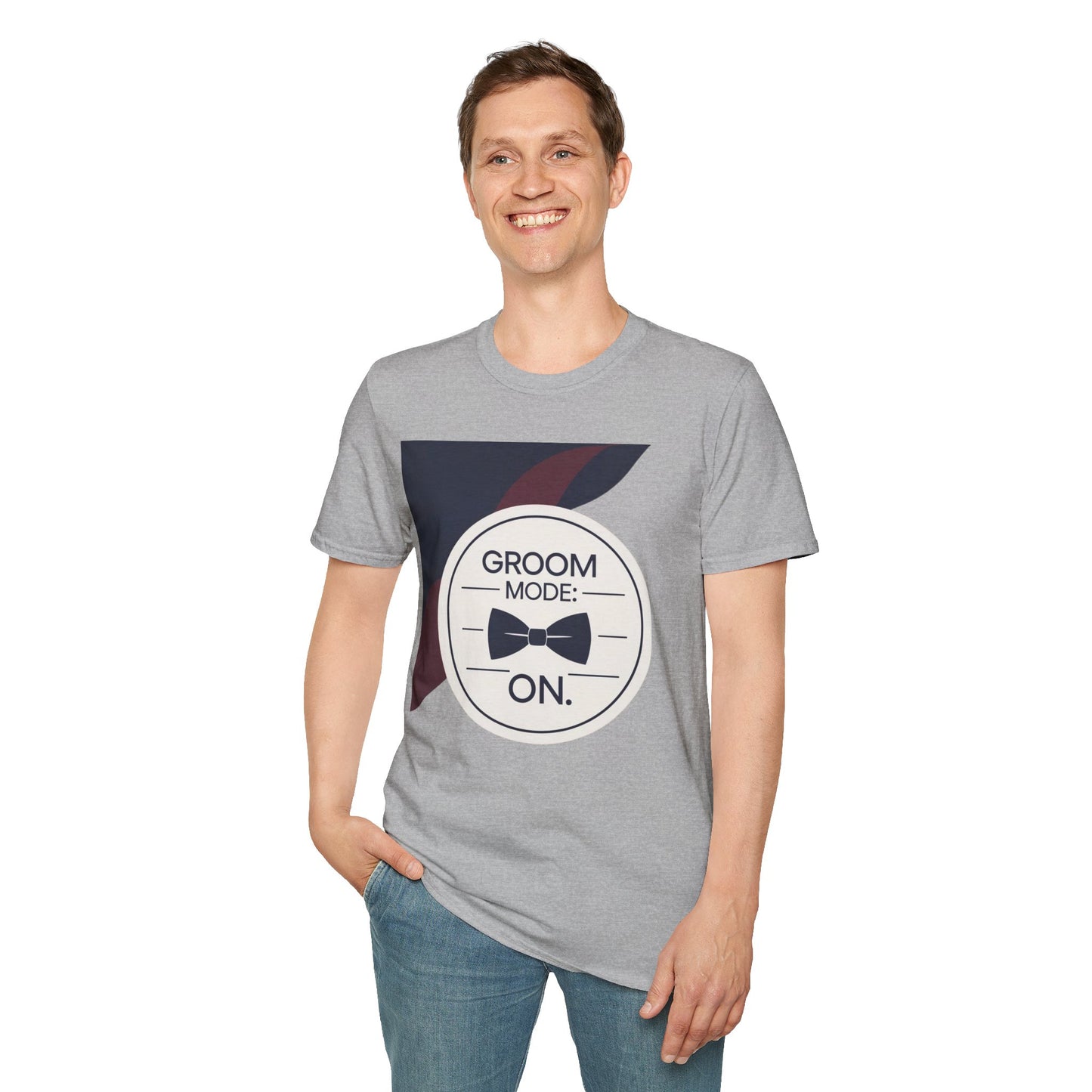 Groom Mode ON 2 - Unisex Heavy Cotton Tee