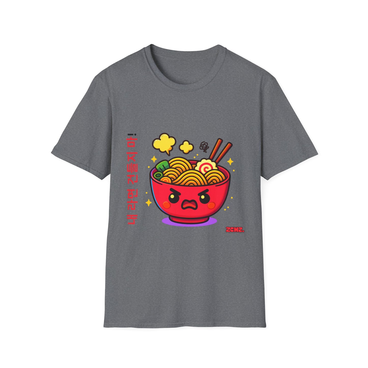 Angry K-pop Ramen - Soft style T-Shirt