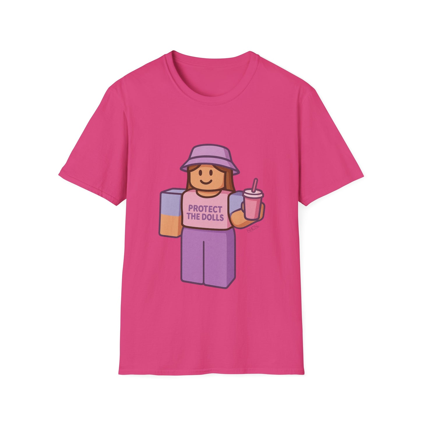 Protect the Dolls - Unisex T-Shirt, Roblox Tee