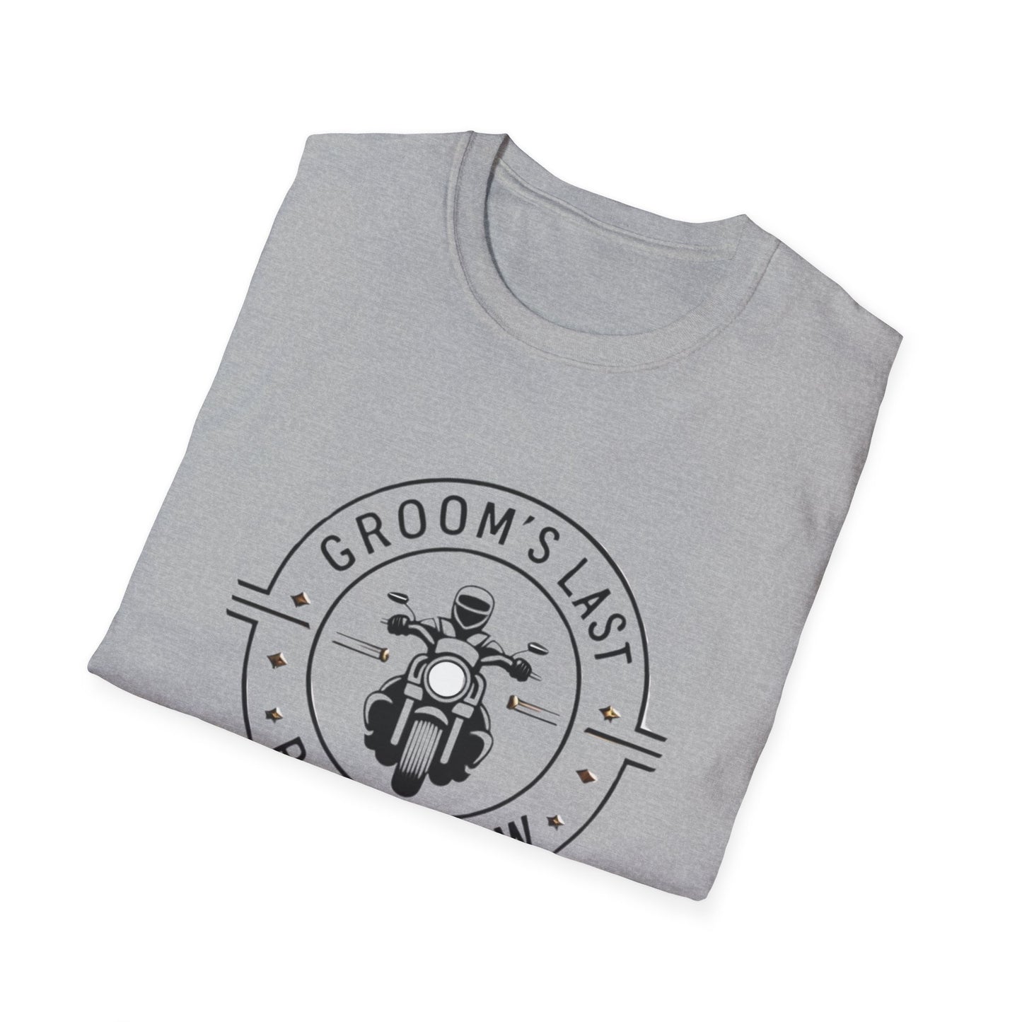 Groom's Last Ride T-Shirt | Bachelor Party Apparel, Unisex Casual Wear, Fun Wedding Outfit, Ride Crew Shirt