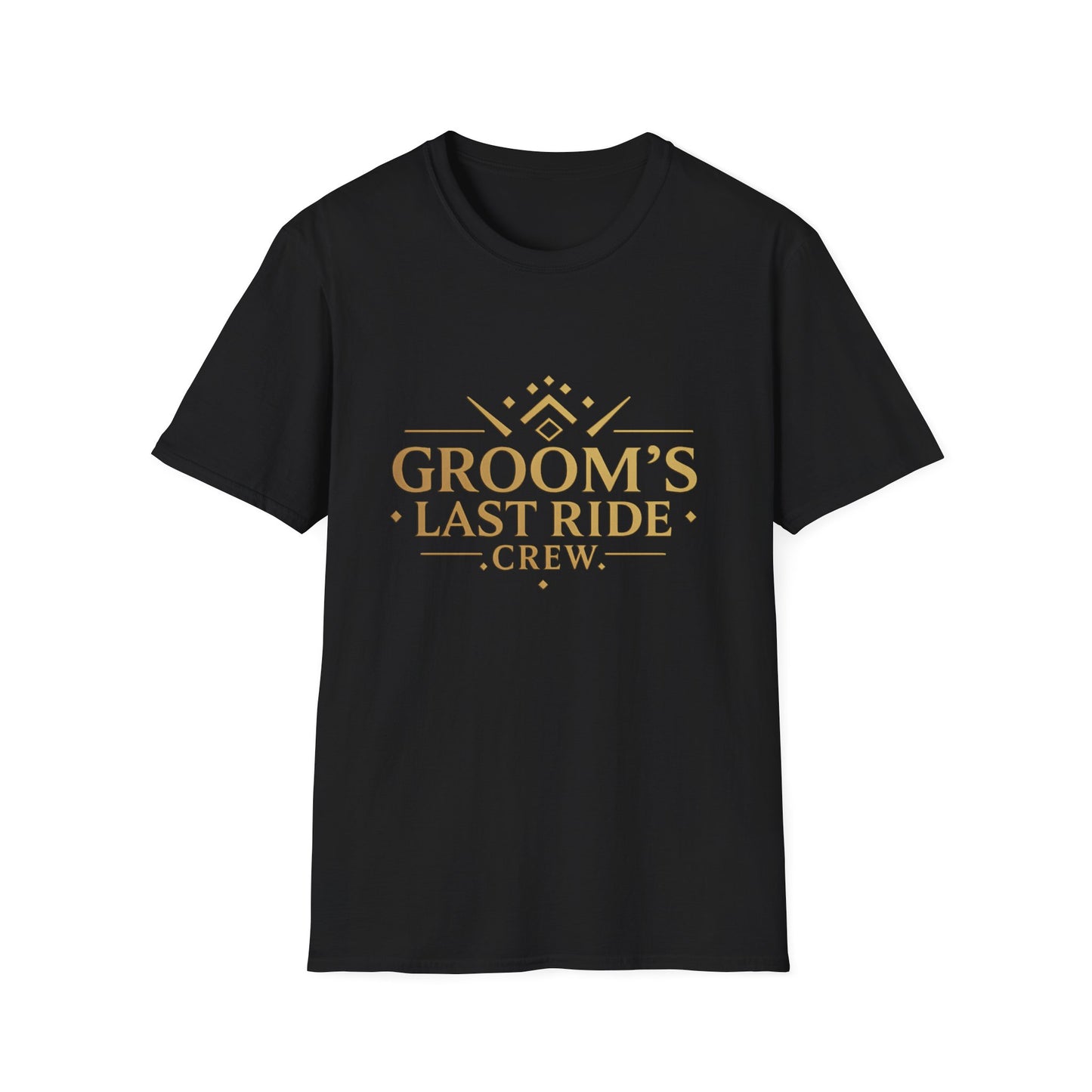 Grooms Last Ride Crew 2 - Unisex Heavy Cotton Tee
