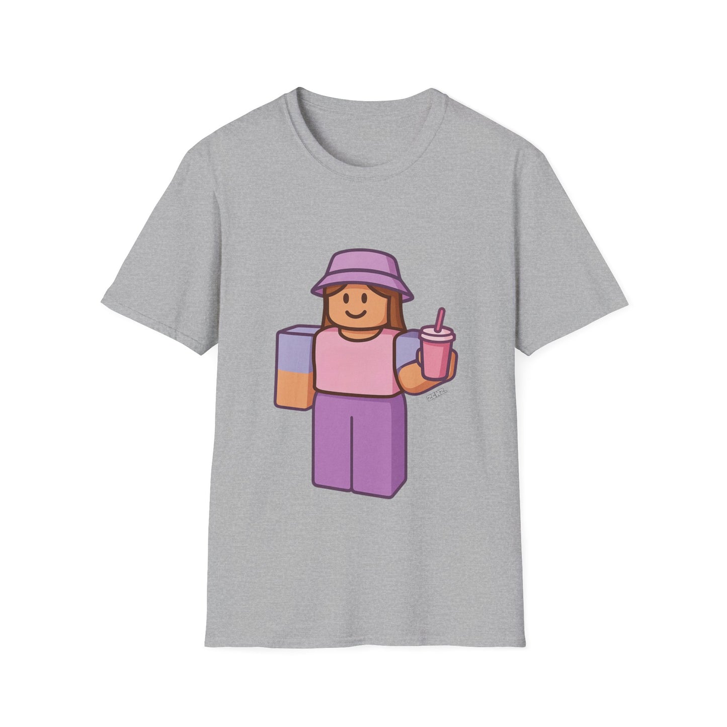 Roblox Girl - Unisex Soft style T-Shirt